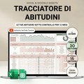 Tracker del abitudini per Excel e Google Sheets